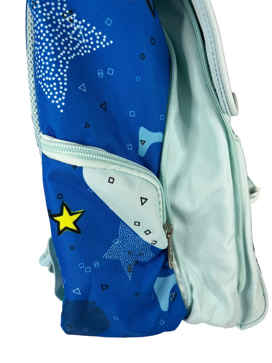 Zaino Me Contro Te Cartoon Azzurro