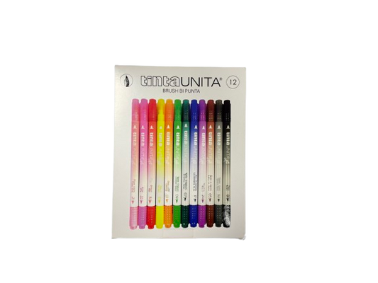 Pennelli Brush Bi-punta tintaUNITA