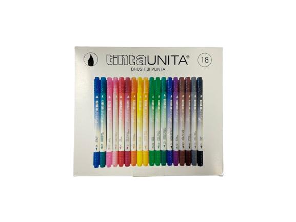 Pennelli Brush Bi-punta tintaUNITA