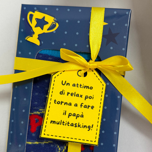 Calze a tema FESTA DEL PAPÁ