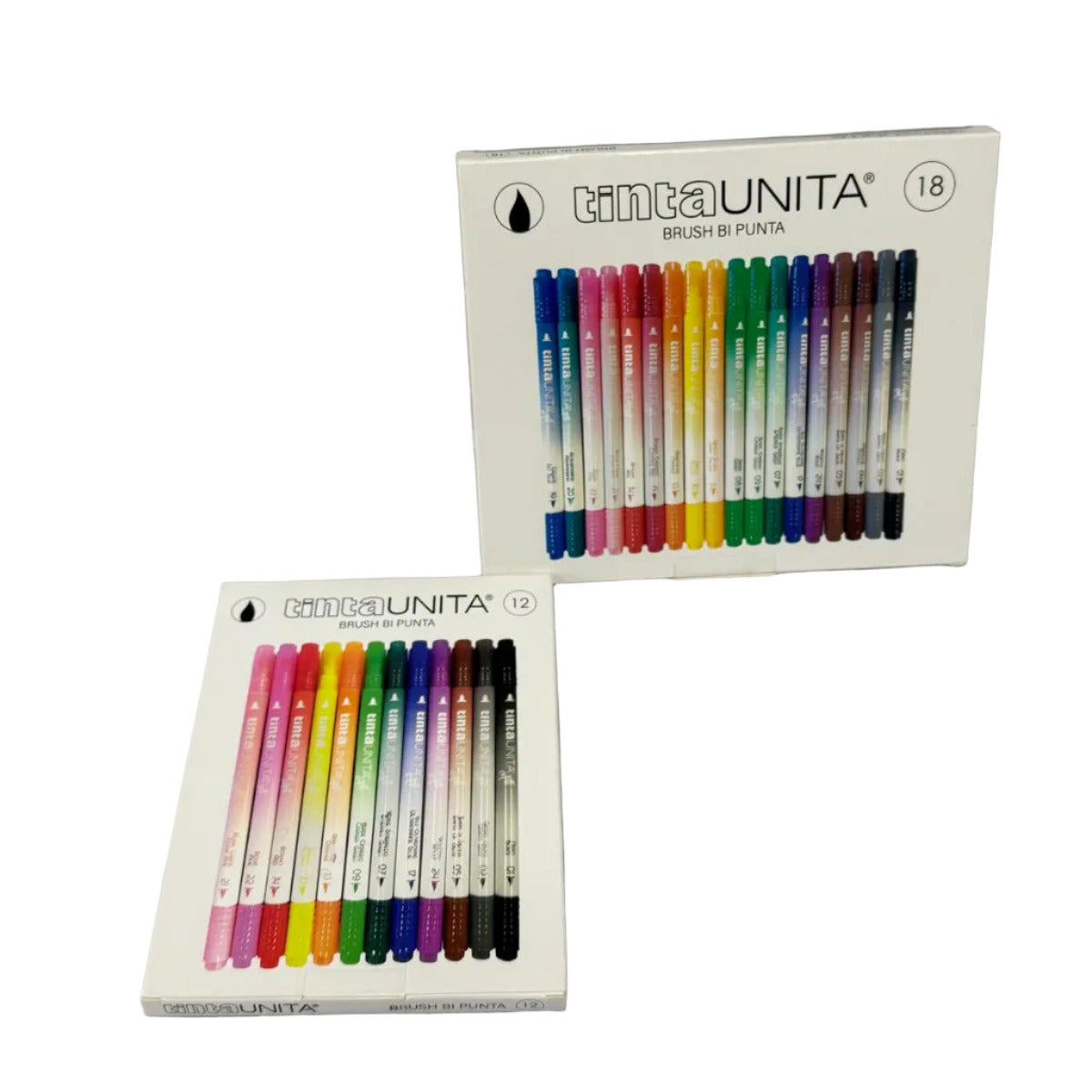 Pennelli Brush Bi-punta tintaUNITA
