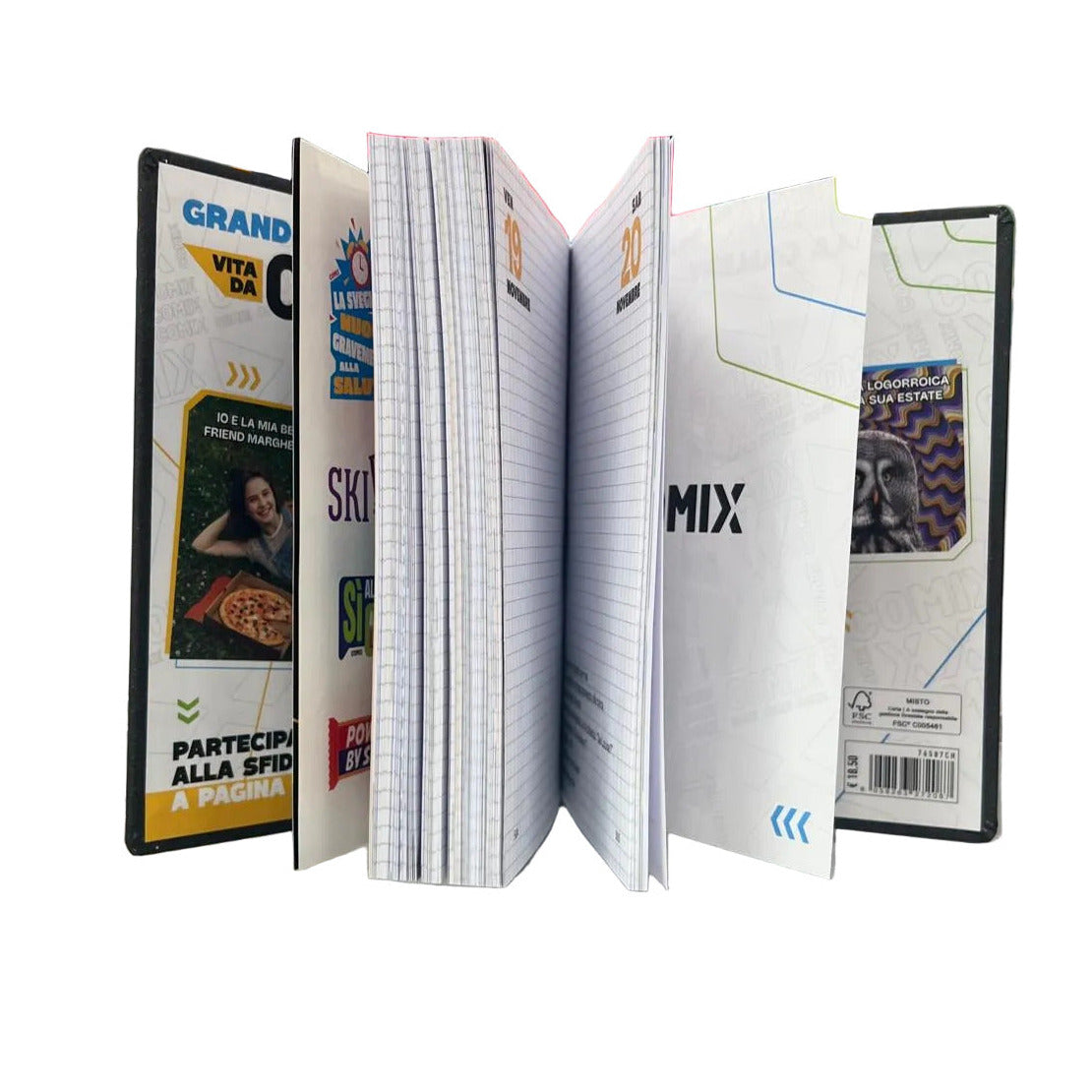 Diario COMIX 16 Mesi 2026/27 - Giornaliero